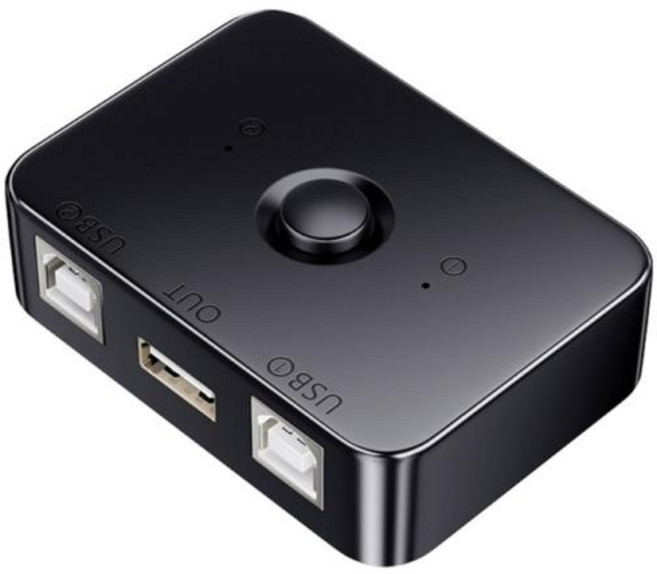 프린터 공유를 위한 프린터 USB 2 포트 USB 분배기 프린터 공유 선택기, 한개옵션0, 한개옵션0