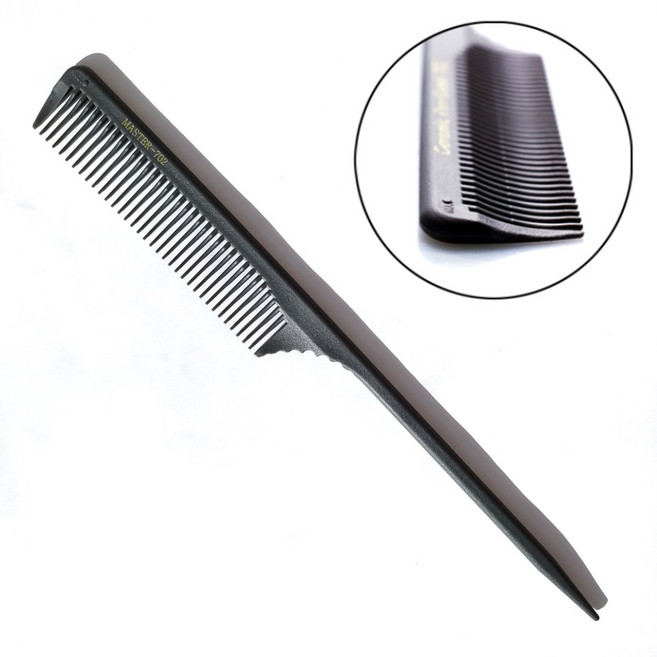 성원 아이롱 꼬리빗 702 전문가용 세라믹 넓은빗살 열펌 매직, 1개