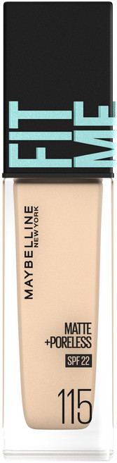 메이블린 핏 미 매트 포어리스 에스피에프22 30ml, 115호 아이보리, 1개