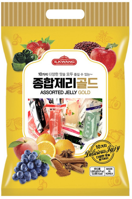 종합 제리 골드, 1kg, 6개