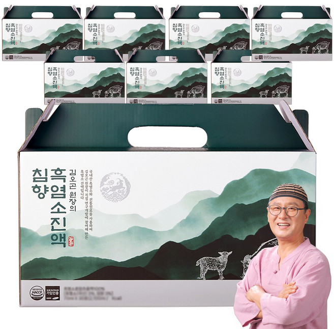 김오곤 원장의 흑염소진액 침향 30P, 8박스, 2.1L