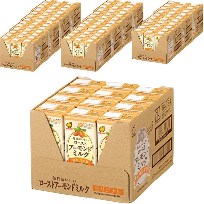 marusan 丸三 每日美味烘焙杏仁奶 原味, 12個, 200ml