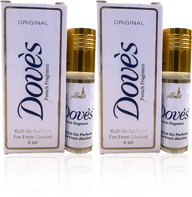 알마스 도브 '스 롤 온 퍼퓸 향수 6ml, 2개