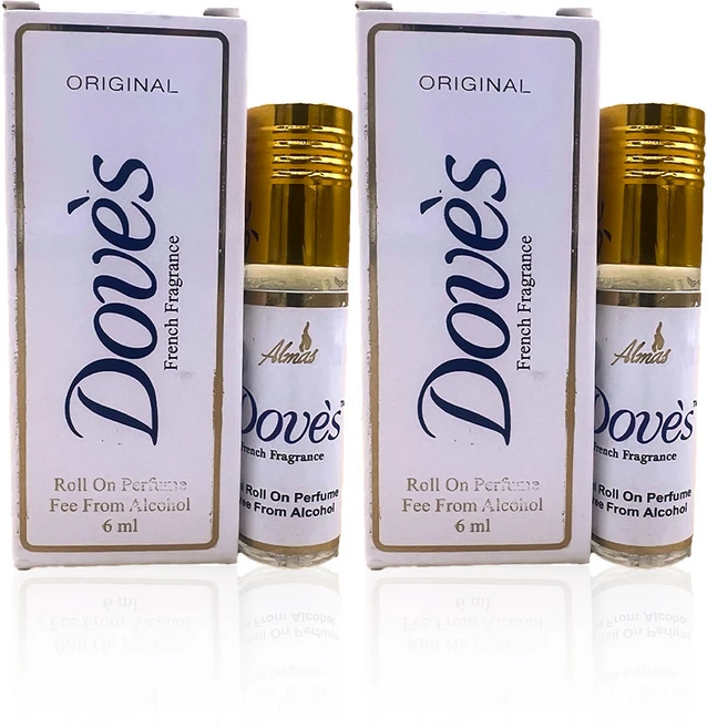 알마스 도브 '스 롤 온 퍼퓸 향수 6ml, 2개 - 쿠팡