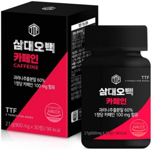 삼대오백 카페인, 30정, 1개