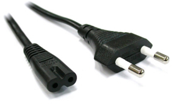 강원전자 [8자 Power Cable 0.6M] NETmate 220V 전용 8자 파워 케이블 0.6M, 1개