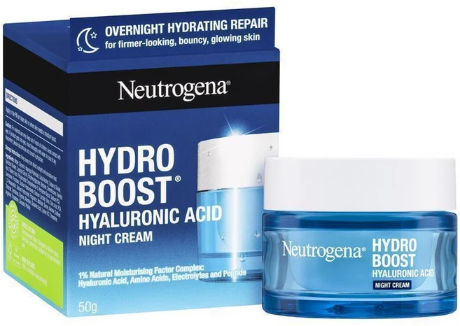 뉴트로지나 하이드로 부스트 히알루론산 나이트 크림 50g 16380, One Color, One Size, 1개 - 쿠팡
