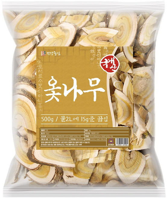 건강중심 국산 옻나무 슬라이스 참옻나무, 1개, 500g