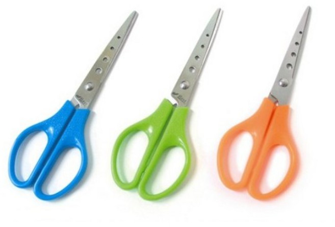 화신 706 베스트 형광 가위, 10개