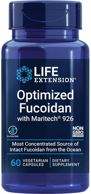 LIFE EXTENSION 褐藻醣膠素食膠囊, 60顆, 1罐
