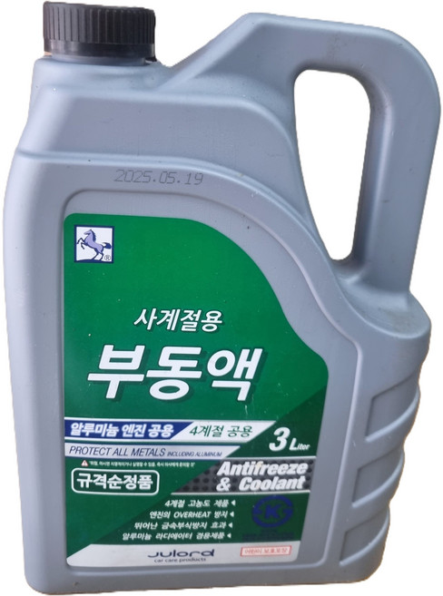 말표 사계절용 부동액(녹색) 3L, 1개