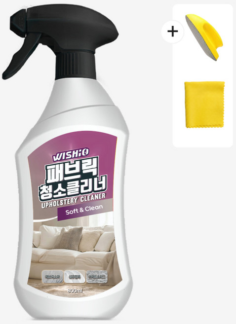 패브릭 소파 청소 카페트 클리너 세제 세정제 800ml, 1개