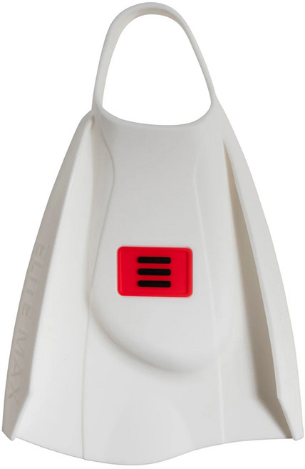 DMC 엘리트 맥스 숏핀 차콜 오리발 + 메쉬백 + 스트랩, 화이트