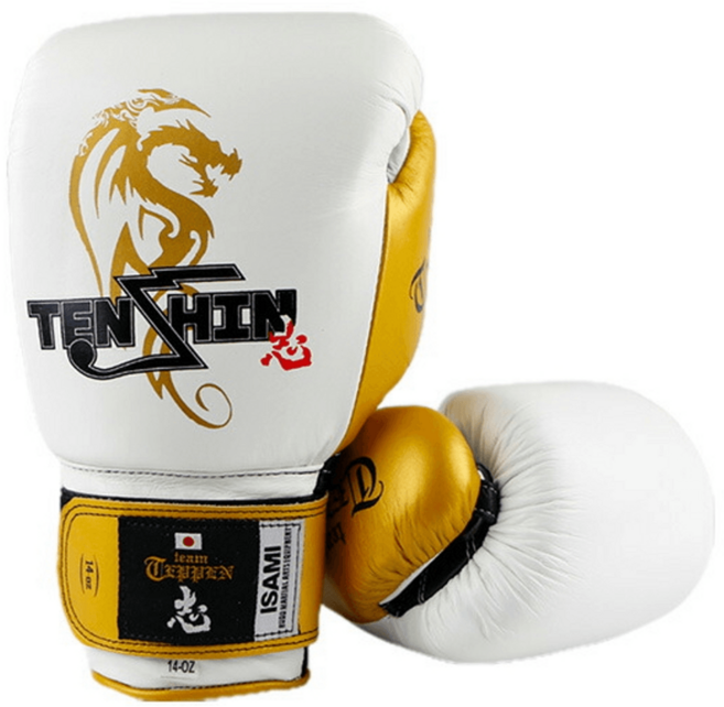 이사미 글러브 복싱 가죽 킥복싱글러브 화이트골드 TP-001, 1개