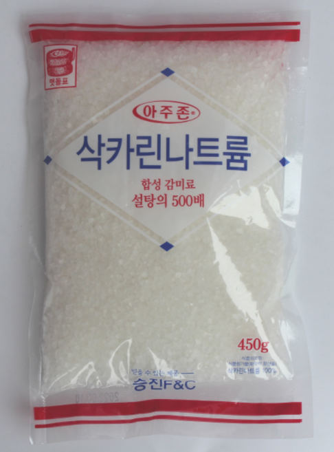 맷돌표 아주존 삭카린나트륨 450g, 3개