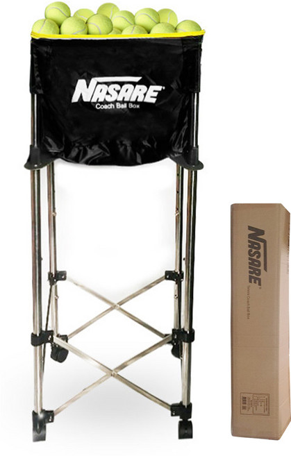 나사레 테니스 코치 볼박스 테니스공 보관함 이동식, 단품없음, 1개