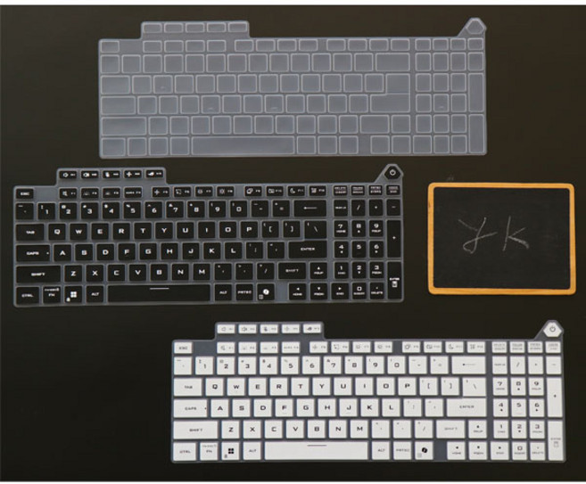 와이케이몰 ASUS ROG G18 G815LP-S9070 키스킨 호환용 고급 TPU 방수 키보드 커버, 1개, 투명