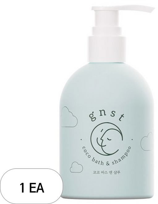 지엔에스티 코코 바스 앤 샴푸, 250ml, 1개
