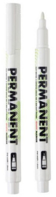 유유성안 유성 마카펜 화이트, 1개