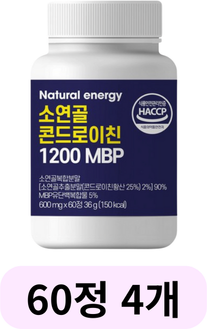 동화약품 관절엔 소연골 뮤코다당 단백 콘드로이친 1200, 30회분, 1개