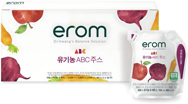 이롬 ABC주스, 110ml, 24개