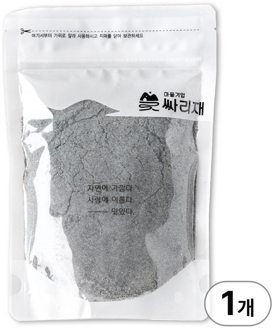 싸리재 국산재료 100% 아침대용식 끓여먹는 흑임자 죽가루 250g, 1개