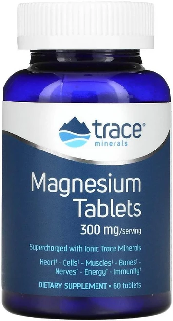 트레이스미네랄 Trace 마그네슘 300mg 60정(1정당 150mg), 1개, 60정 - 쿠팡