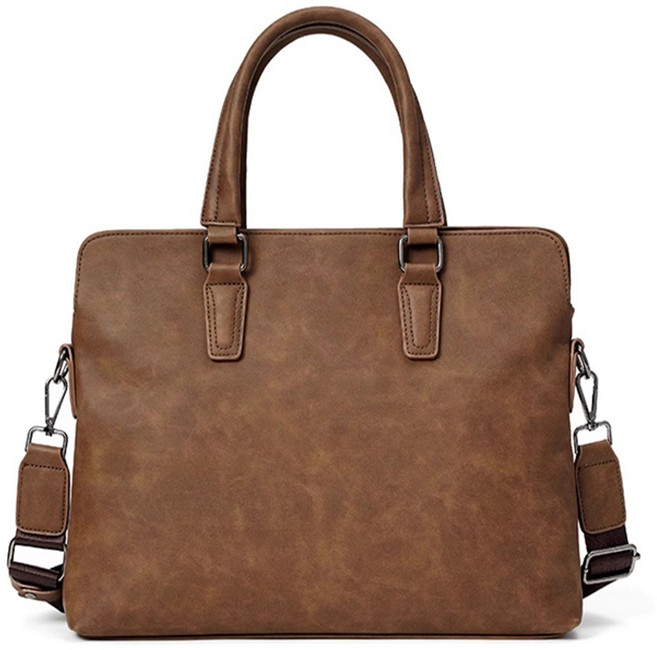 AOUFK 남성 가죽 비즈니스백 출장 여행 가방 PU가죽 남자선물