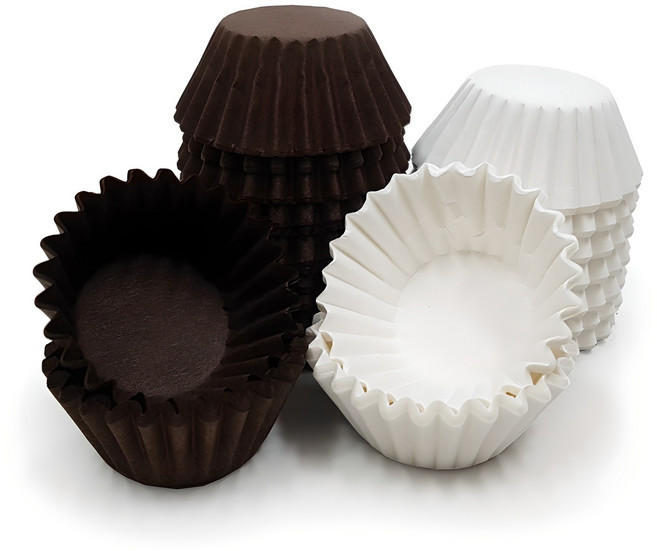 베스톰 SL초콜릿 유산지컵, 초코 + 화이트, 1세트
