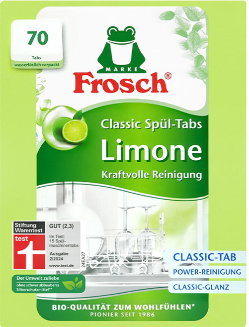 프로쉬 그린레몬 클래식 타블렛 식기세척기 전용세제 70p, 1.05kg, 1개