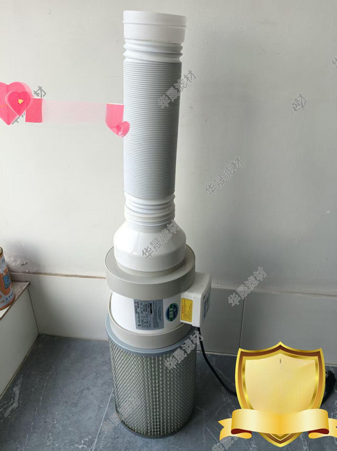 네일흡진기 6인치 네일아트 매니큐어 집진기 흡입기 가루 네일샵 각질 규격, 1개, 2세대 누수 방지 110V 접이식 덕트 대만