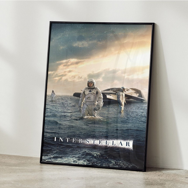 영화 포스터 인테리어 홈카페 영화브로마이드 어바웃타임 감성 집들이 생일 선물 레트로 영화포스터 인터스텔라 54, A3 사이즈(297x420mm), A3포스터만 구매