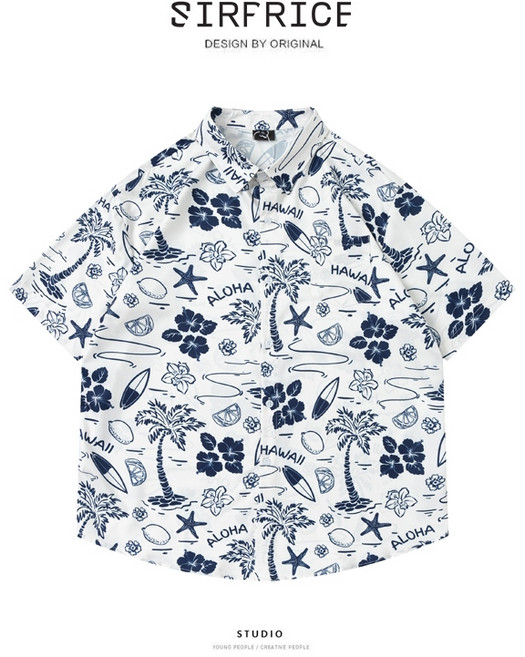 SIRFRICE 夏威夷花襯衫