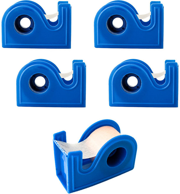 엠엔피 이지컷 간호사 테이프 커터기, 5개입, 블루