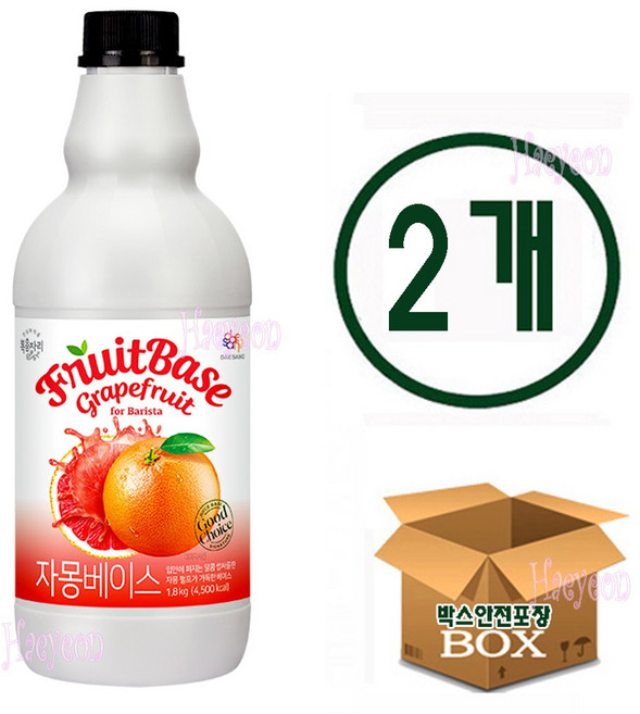 복음자리 자몽 베이스 1.8kg 2개세트, 2개