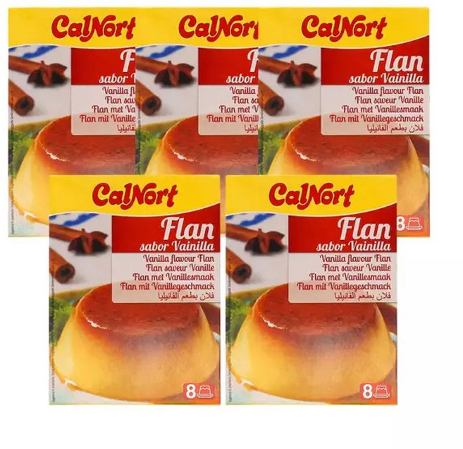 칼노트 플란(푸딩믹스) 130g X 5개만들기 제빵 프리 반죽파우더