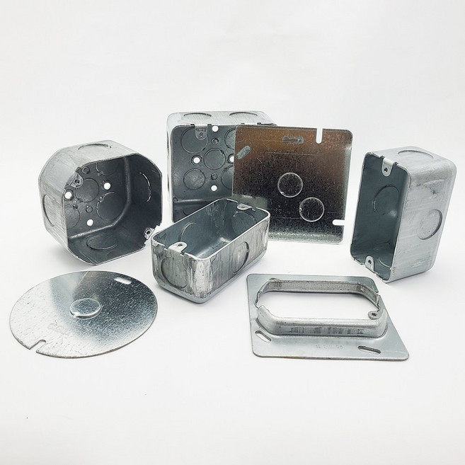 아울렛 스위치 철 박스 44 54, 콘센트커버 승압용, 1개