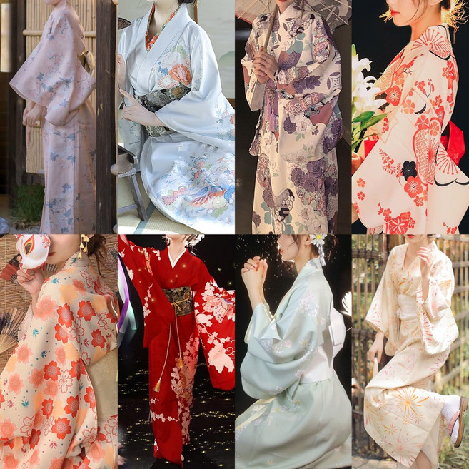 (대여) 기모노 시리즈2(8color) 컨셉의상 졸업사진