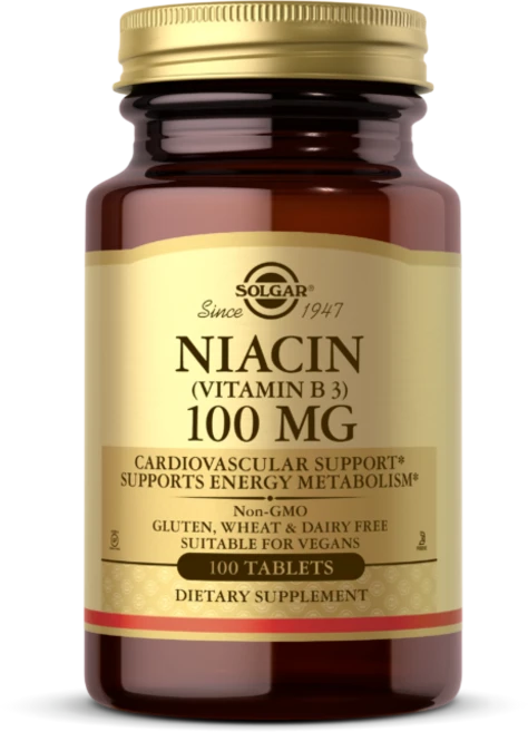 솔가 니아신 비타민 B3 100 mg 타블렛, 100정, 1개 - 쿠팡