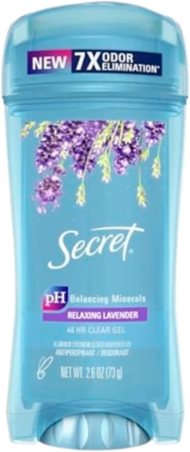 Secret 48시간 클리어 젤 데오드란트 라벤더 2.6oz, 1개, 73g - 쿠팡
