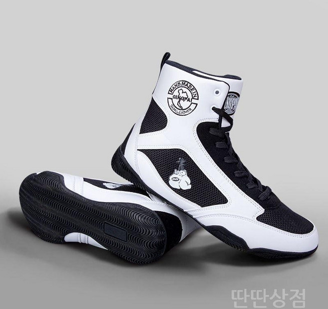 하이탑복싱화 레슬링 프로 경기 피트니스 킥복싱 신발 트레이닝화 격투기 훈련 헬스장