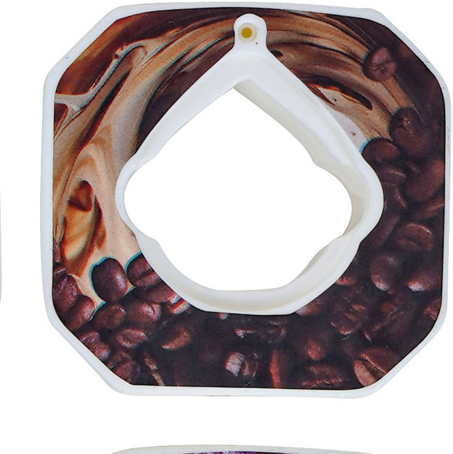 향기나는 스포츠 플라스틱 물병 과일 (향이 첨가된 캡슐), 1개, Coffee