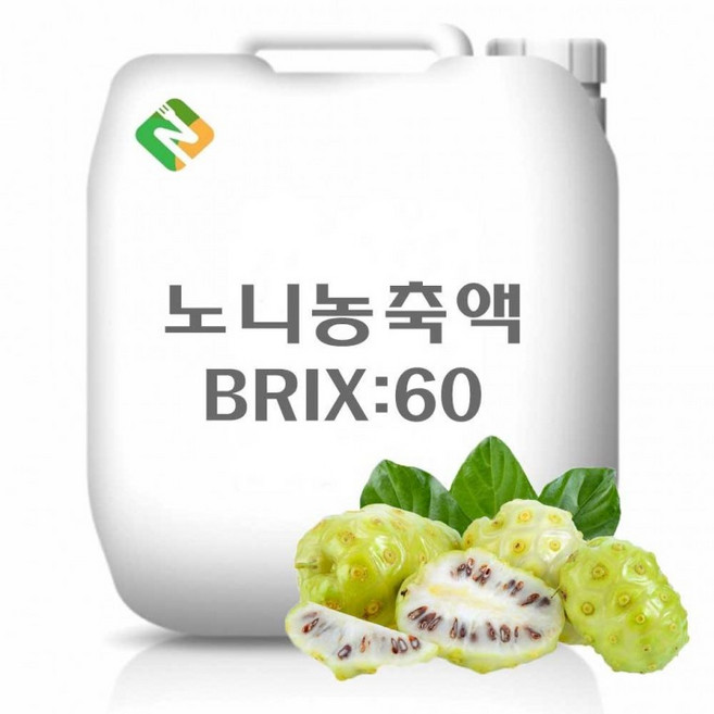 노니농축액 60Brix 20kg, 1개, 1g, 1ml