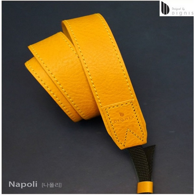디그니스 NODO 나폴리 카메라스트랩 옐로우 캐논 니콘 소니, 1개