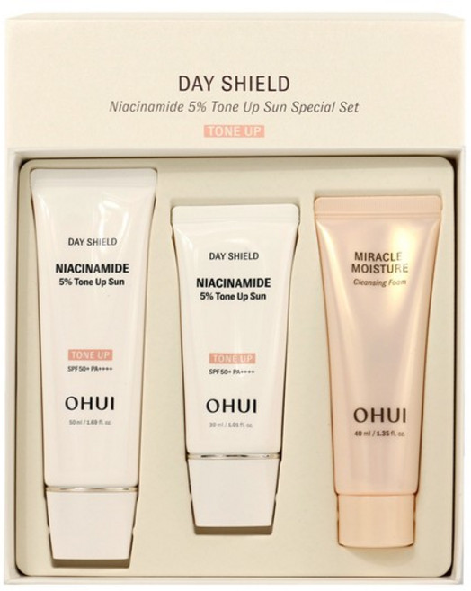 데이쉴드 나이아신아마이드 5퍼센트 톤업 선 스페셜 세트 50ml+30ml, 없음, 1, 없음