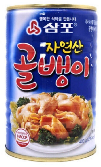 삼포 자연산골뱅이 박스, 400g, 24개