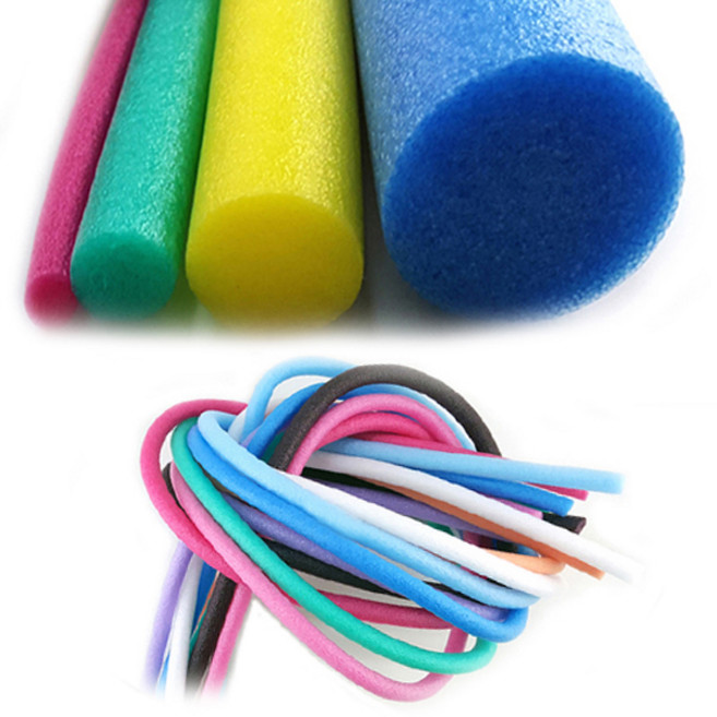 컬러백업 빽업 막대 가래떡 스펀지 스폰지 2cm X 1m, 노랑