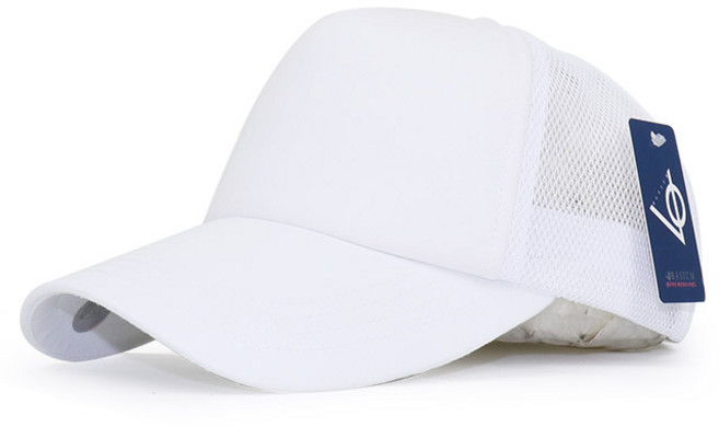 베이직엠 남성 여성 여름모자 메쉬캡 5각 BASIC 무지