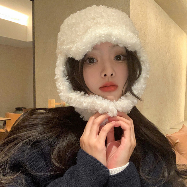 앨오앤지 뽀글이 겨울 방한 귀달이 군밤모자