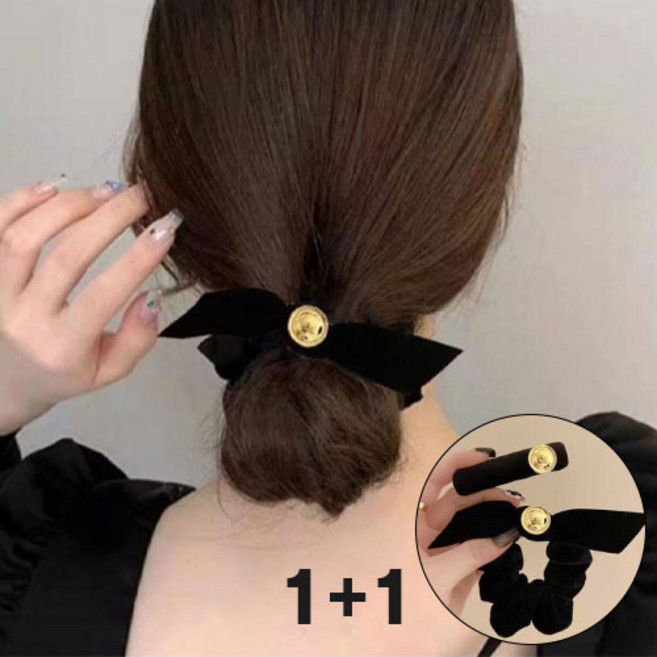 공주마마/골드리치헤어슈슈앤핀2종세트